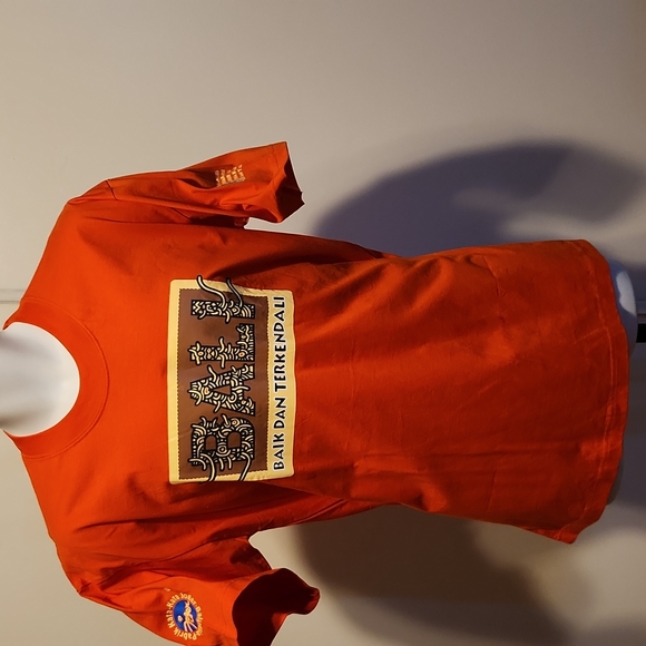 Bali orange L tshirt - Picture 1 of 2